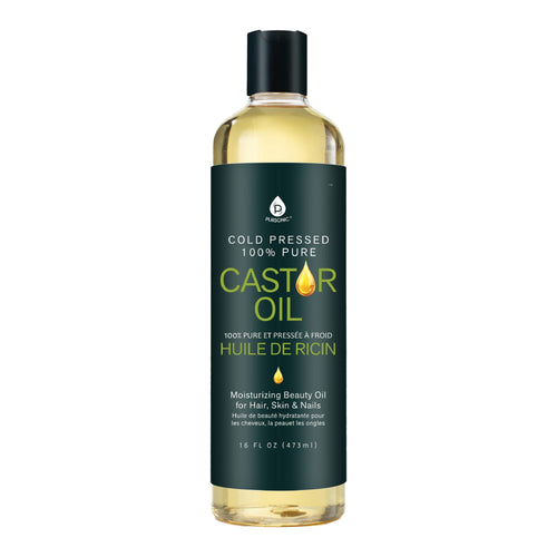 100% Pure Cold Pressed Castor Oil 16 Oz - Ramixor