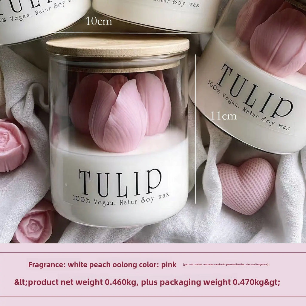 Aromatherapy Tulip Candle - Ramixor