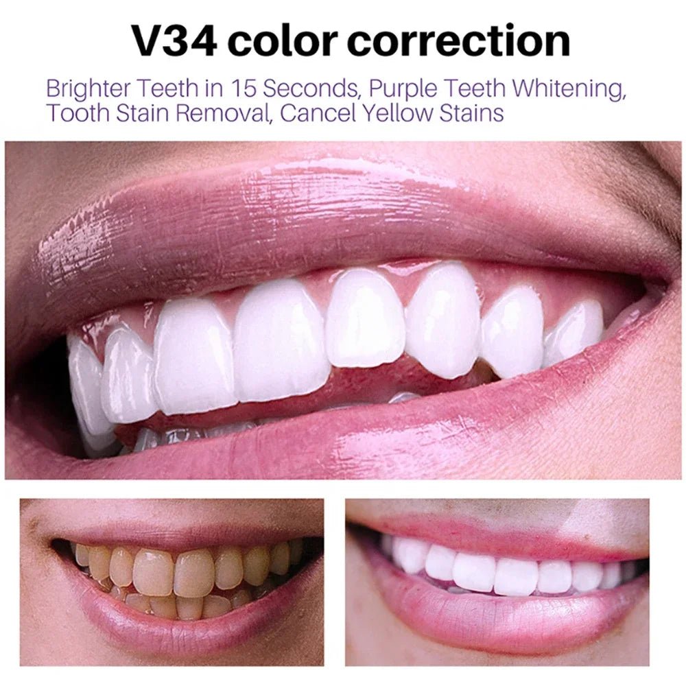 Orange & Purple Toothpaste for Enamel - Ramixor