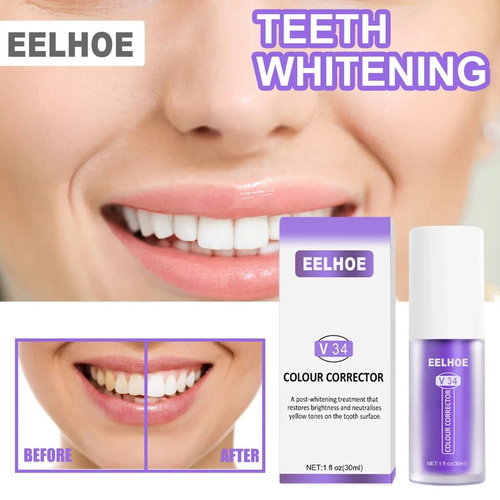 Orange & Purple Toothpaste for Enamel - Ramixor