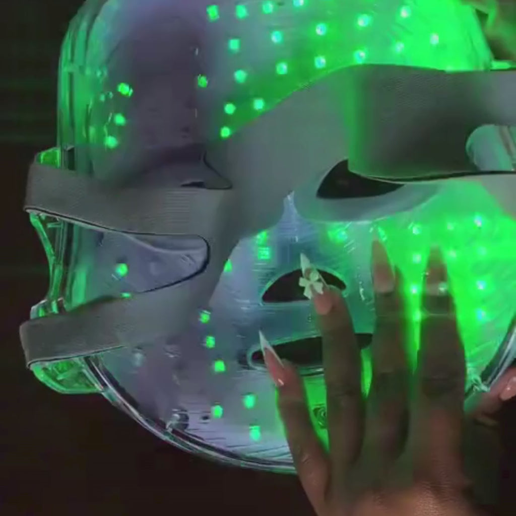 Rotlichttherapie-Gesichtsmaske