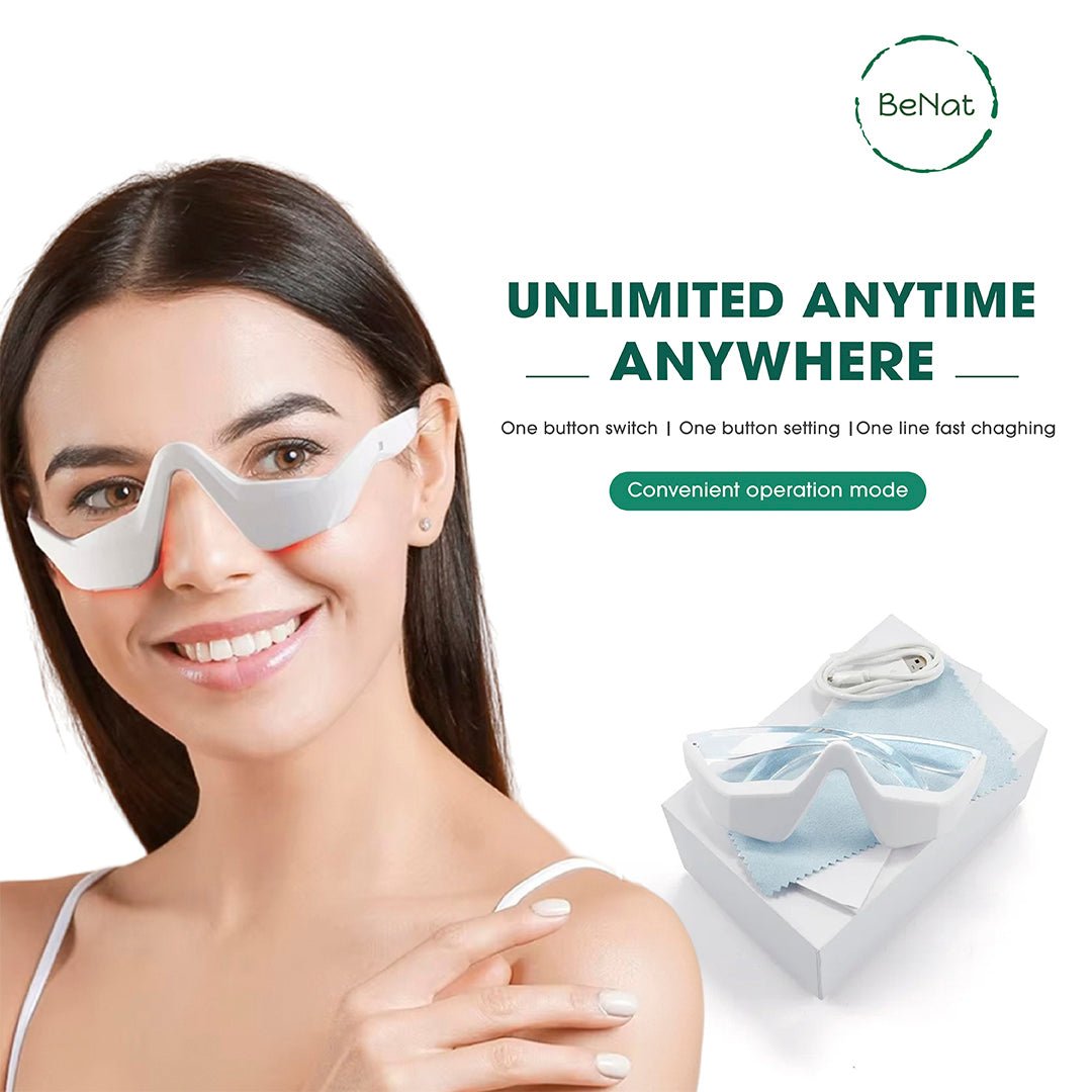Under - Eye Red Light Therapy Skin Rejuvenation and Relaxation Massager - Ramixor